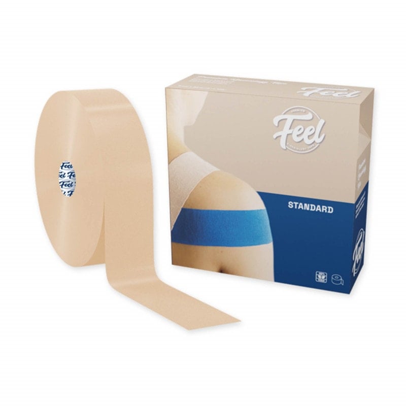 Feel Standard Tape black | 10cm x 5m Medvana UK