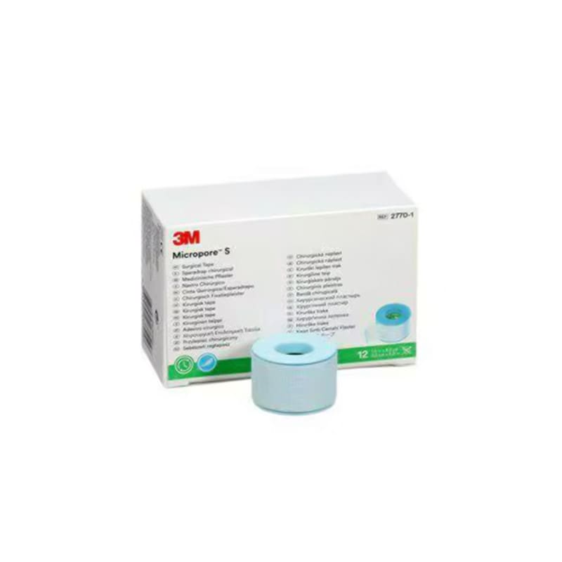 3M™ Micropore™ S Silicone Roll Plaster 2.5 cm Medvana UK