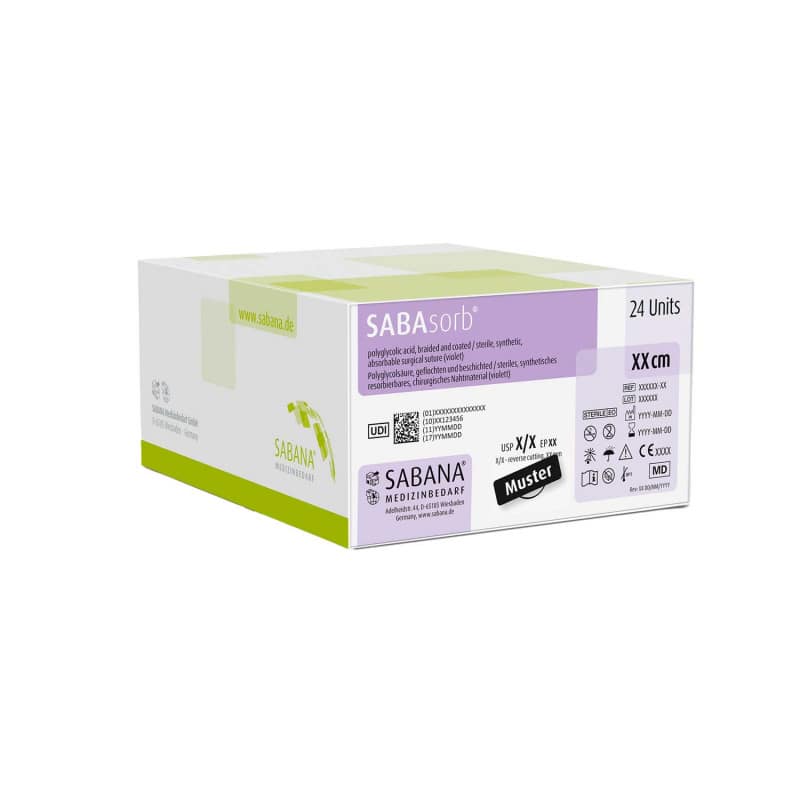 SABAsorb® USP 5-0 EP 1 HR-13-45 Medvana UK