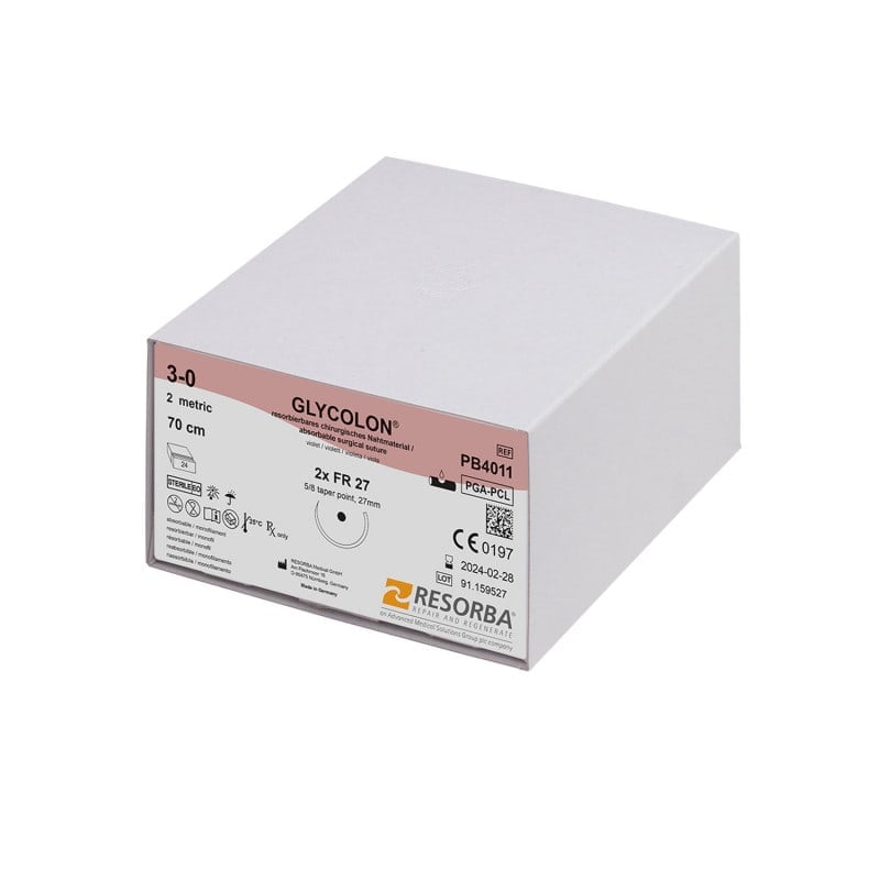 Resorba GLYCOLON® USP 3-0 DS-24-70 Medvana UK