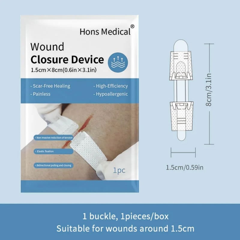 Zip Wound Closure Device G3 8 x 20 cm Medvana UK