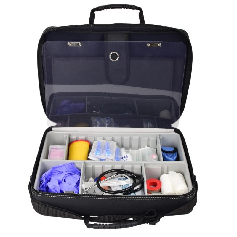 Doctor's Case, 46x12x33 cm red