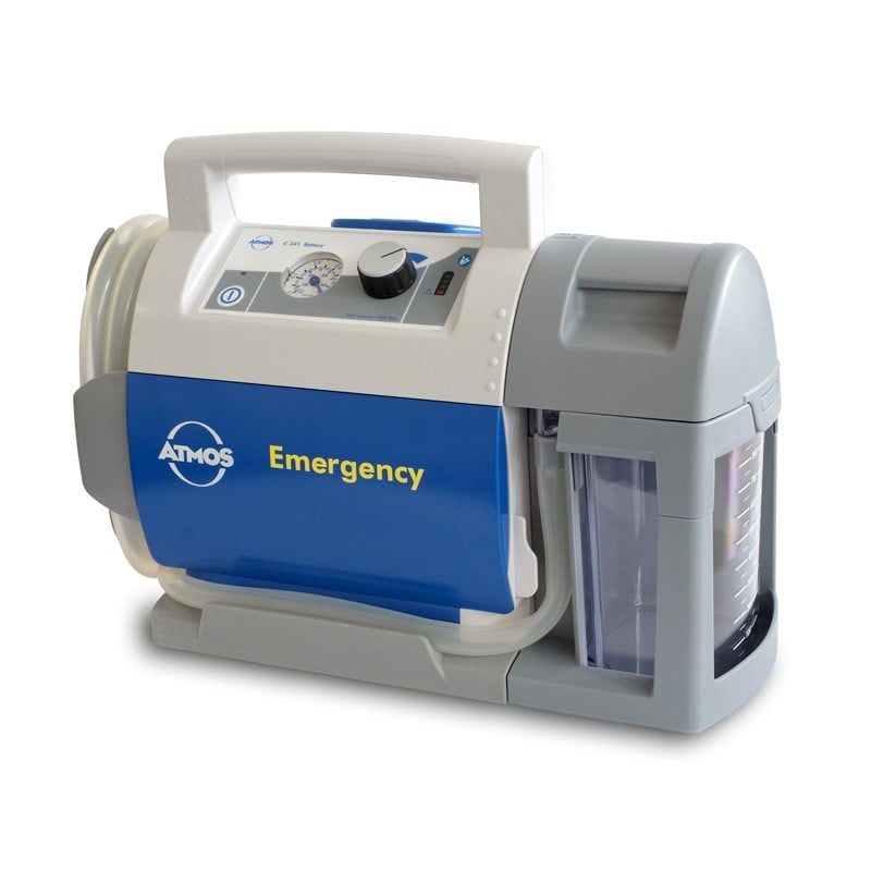 Aspirator ATMOS C 341 Battery with Medi-Vac container system Medvana UK