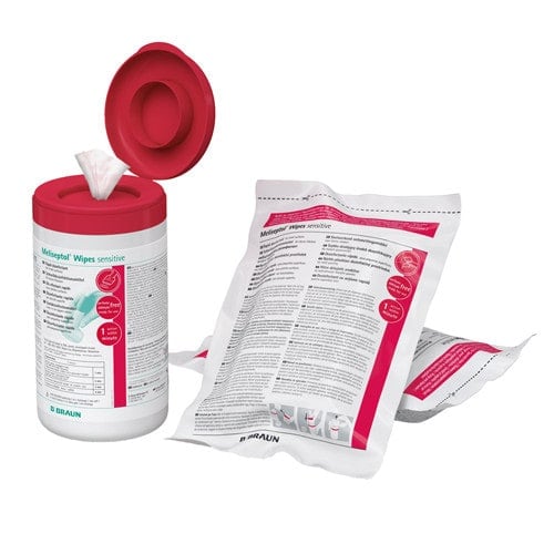 Meliseptol® Wipes sensitive dispenser Medvana UK