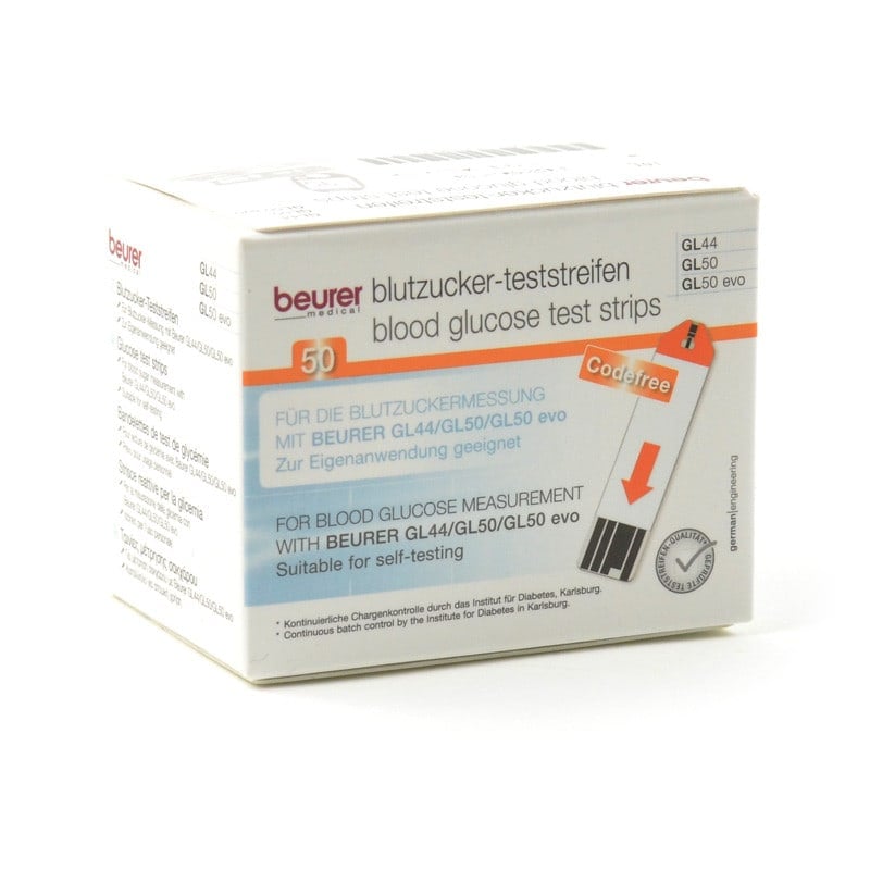 Blood Glucose Test Strips for GL50 - GL44 - GL50 evo Medvana UK