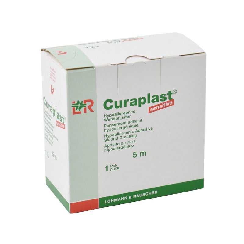 Curaplast sensitive Adhesive Dressing 8 cm Medvana UK