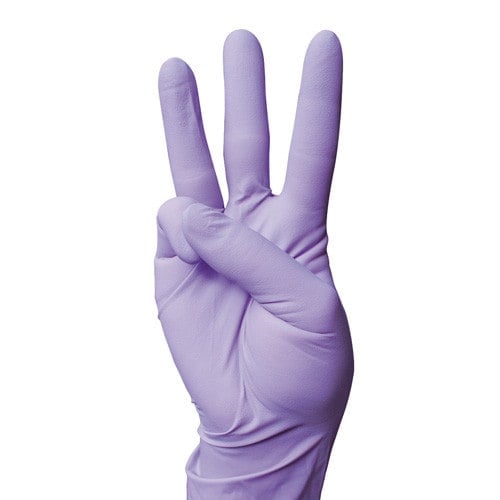 Monoart Latex Gloves purple | XS Medvana UK