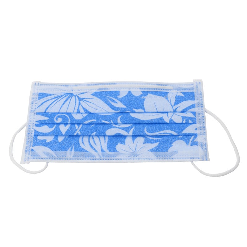 Monoart® Surgical Mask with flower pattern cedro Medvana UK