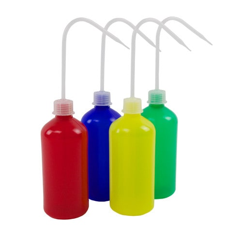 Coloured Wash Bottles Medvana UK