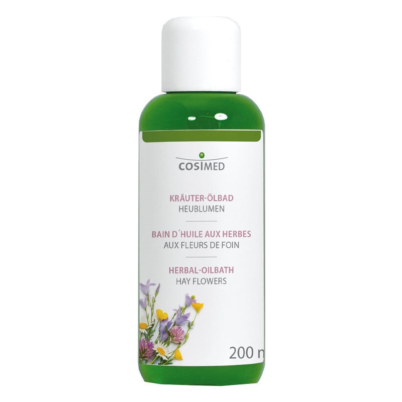 Herbal Bath Oil, Hay Flower 1 Litre Medvana UK