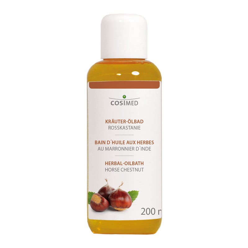 Herbal Bath Oil, Chestnut 1 Litre Medvana UK