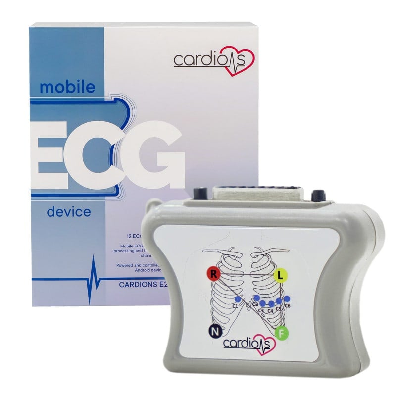 CardioNS E2 with banana plug cable | with tablet Medvana UK