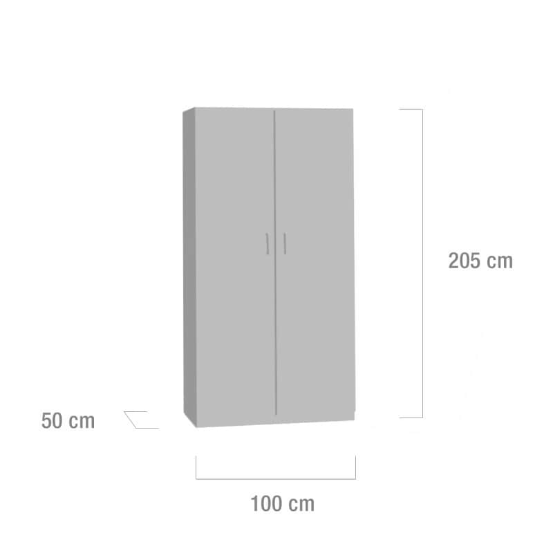 Medicine Cabinet with door shelving | white Medvana UK