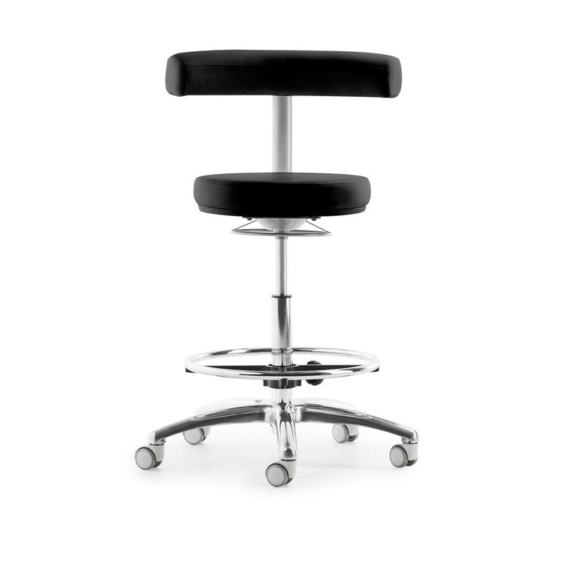 MyQuIZZ Tall Swivel Stool black
