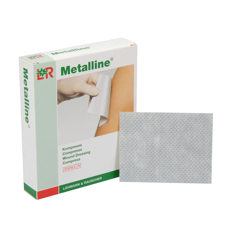 Metalline, sterile 10 x 12 cm Medvana UK