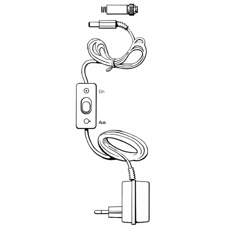 Mains Adaptor for the Mini-Biolas Medvana UK