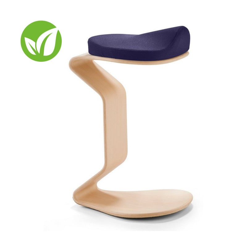 Ercolino Stool fixed height 56 cm | anthracite Medvana UK