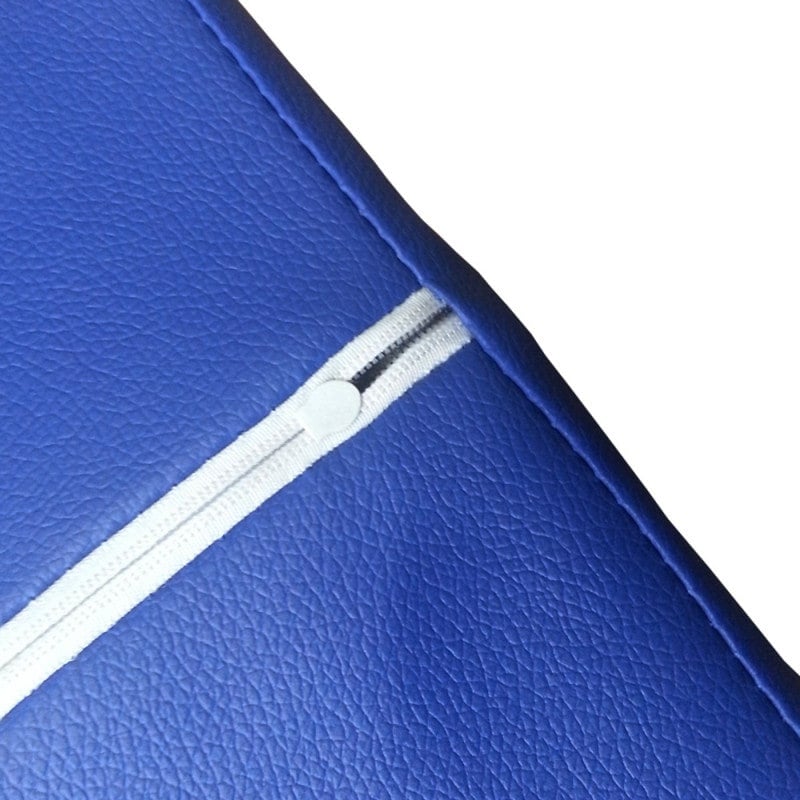 Wedge Bolster 80 x 22 x 23 cm, blue Medvana UK