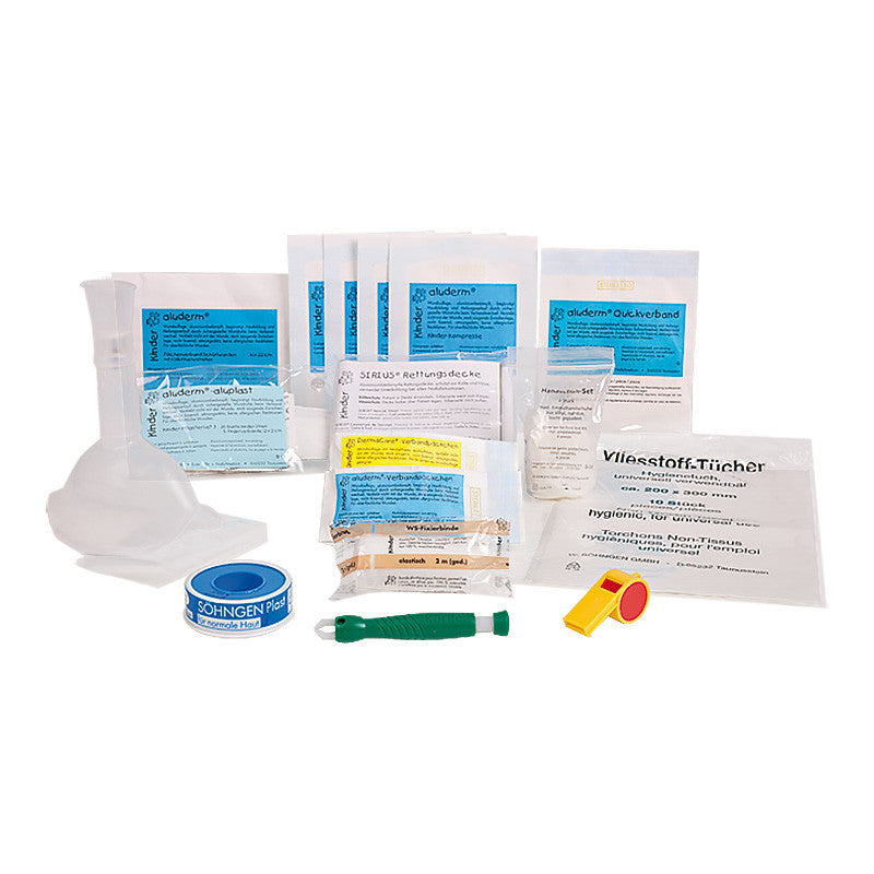 First aid bag 'Kids on the Move' blue Medvana UK