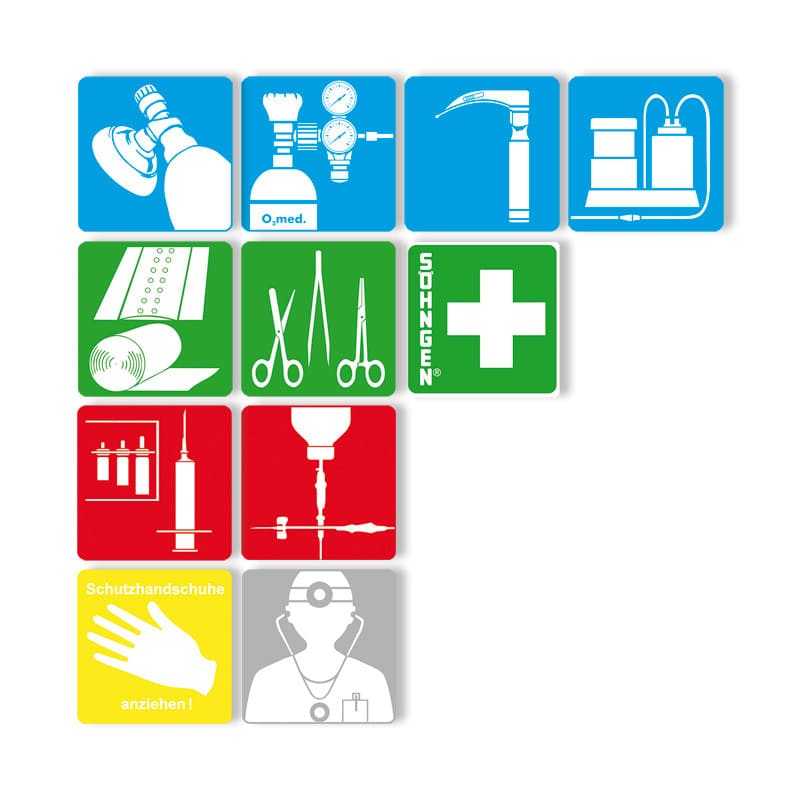 ≪Emergency Medicine≫ Pictogram Series small Medvana UK