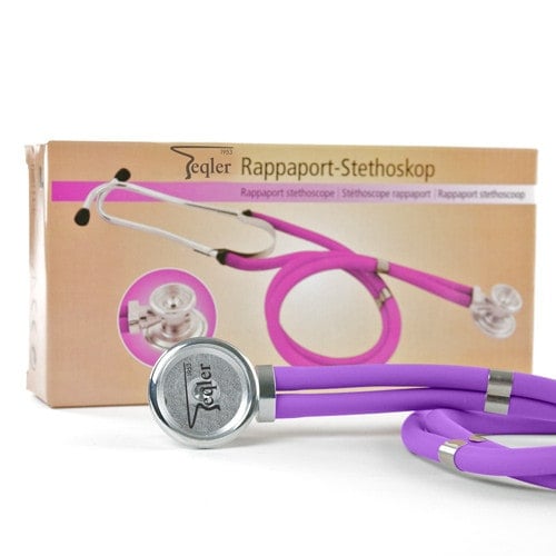 Sprague Rappaport Dual-Head Stethoscope black Medvana UK
