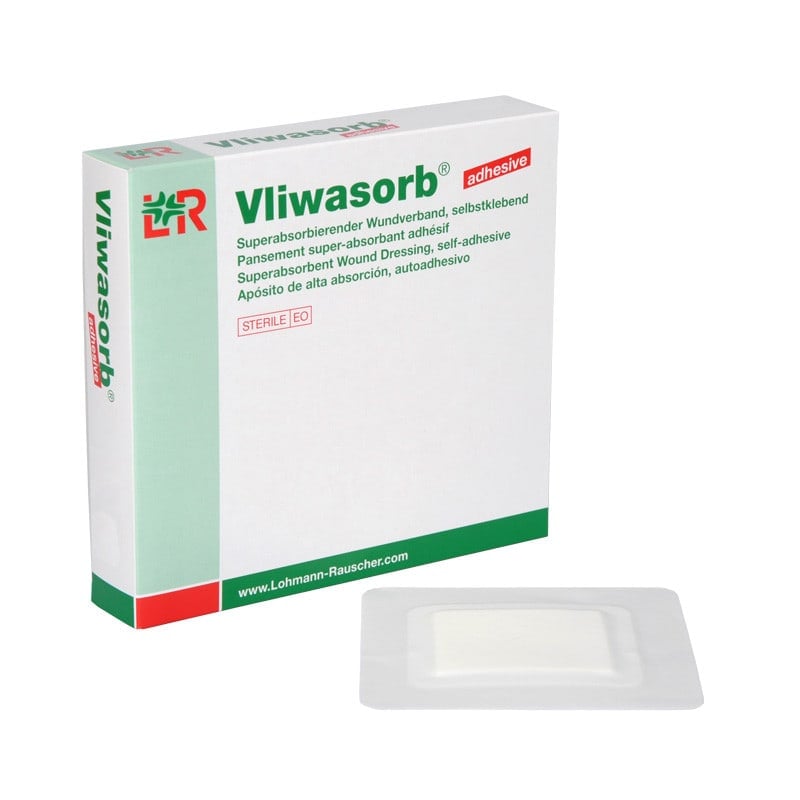 Vliwasorb adhesive 15 x 15 cm Medvana UK