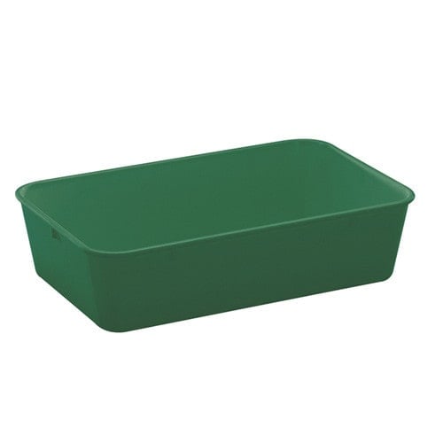 Coloured Plastic Dish black Medvana UK
