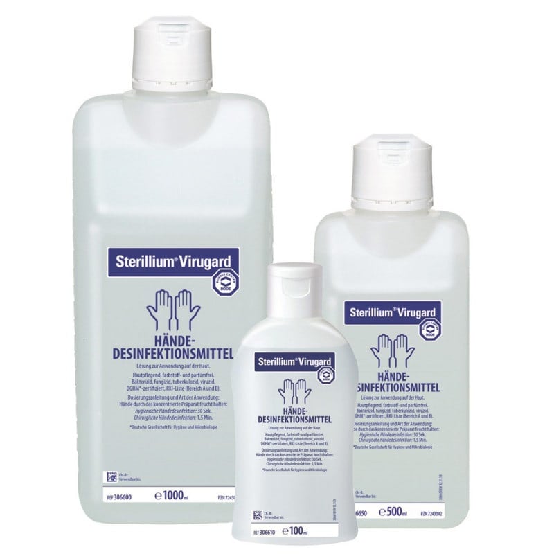 Sterillium Virugard, Hand Disinfectant 100 ml Medvana UK