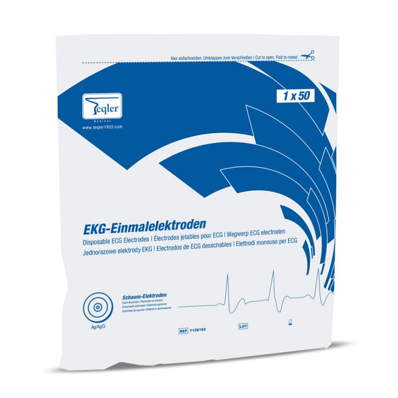 Disposable ECG Electrodes for Button Adapters Non-woven fabric Medvana UK