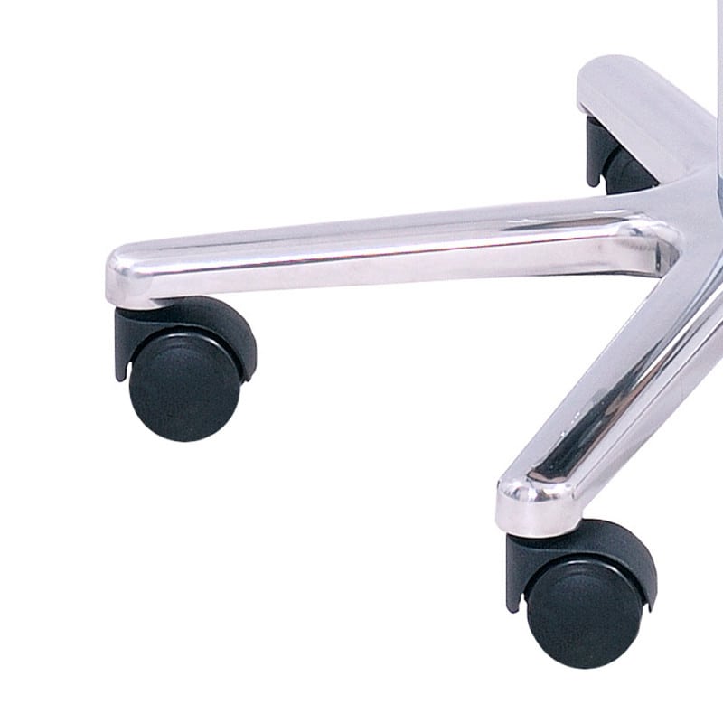 Swivel Chair with Inclined Seat light grey Medvana UK