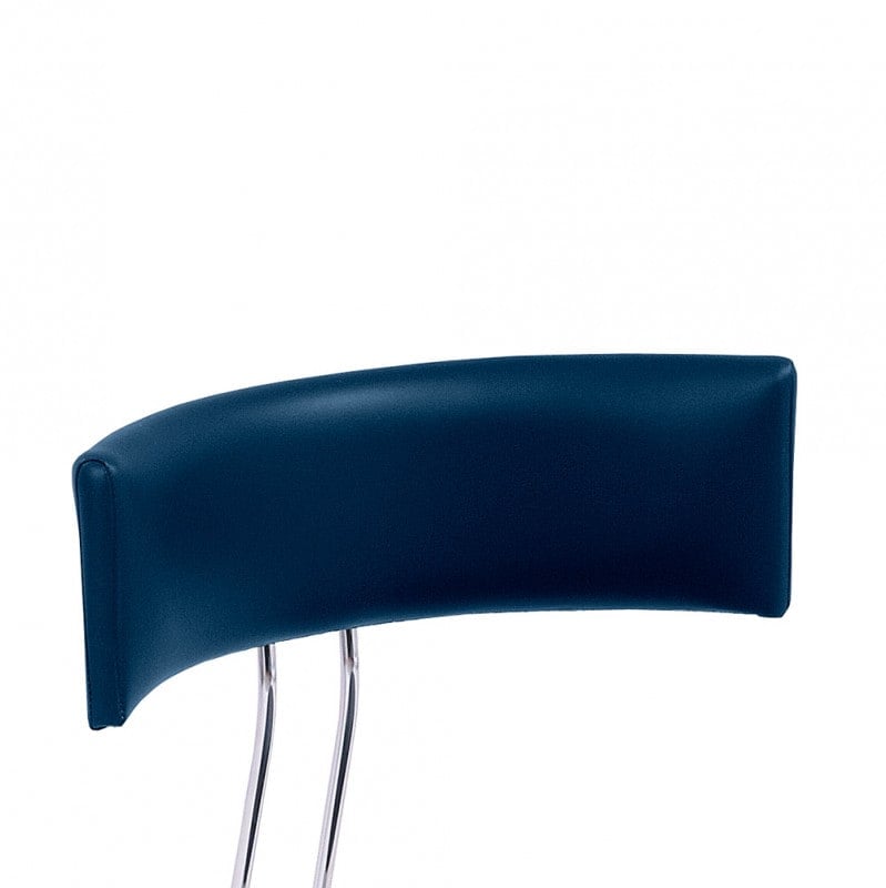 Swivel Chair with Inclined Seat turquoise Medvana UK