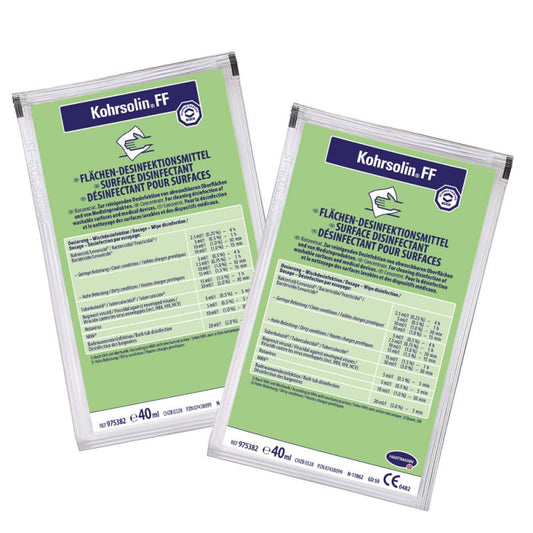Kohrsolin® FF Disinfecting Cleaner 40 ml bags Medvana UK