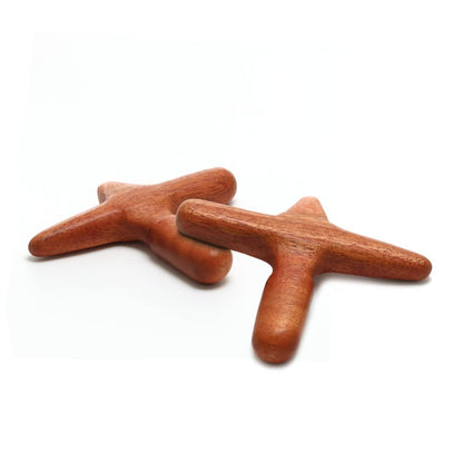 Hardwood Massage Cross Medvana UK