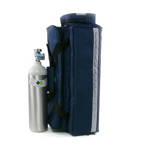 Oxygen System with Light Steel Bottle and Pressure Regulator 1 lltre