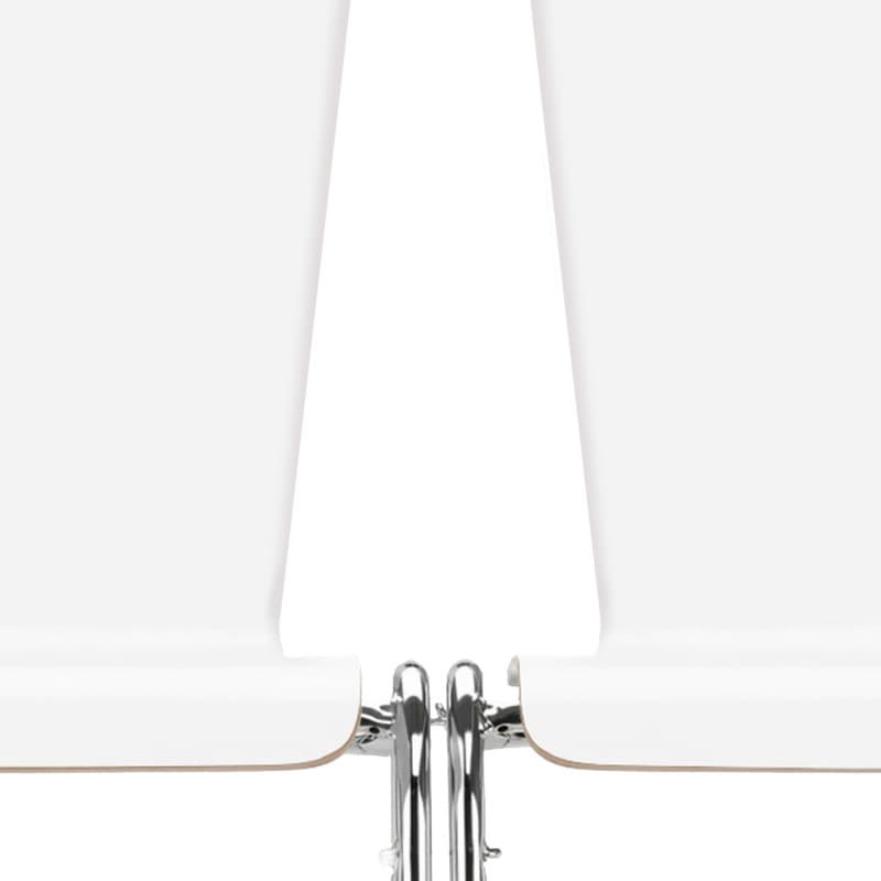 Stacking Chair Made of Beech trapezoid | natural Medvana UK