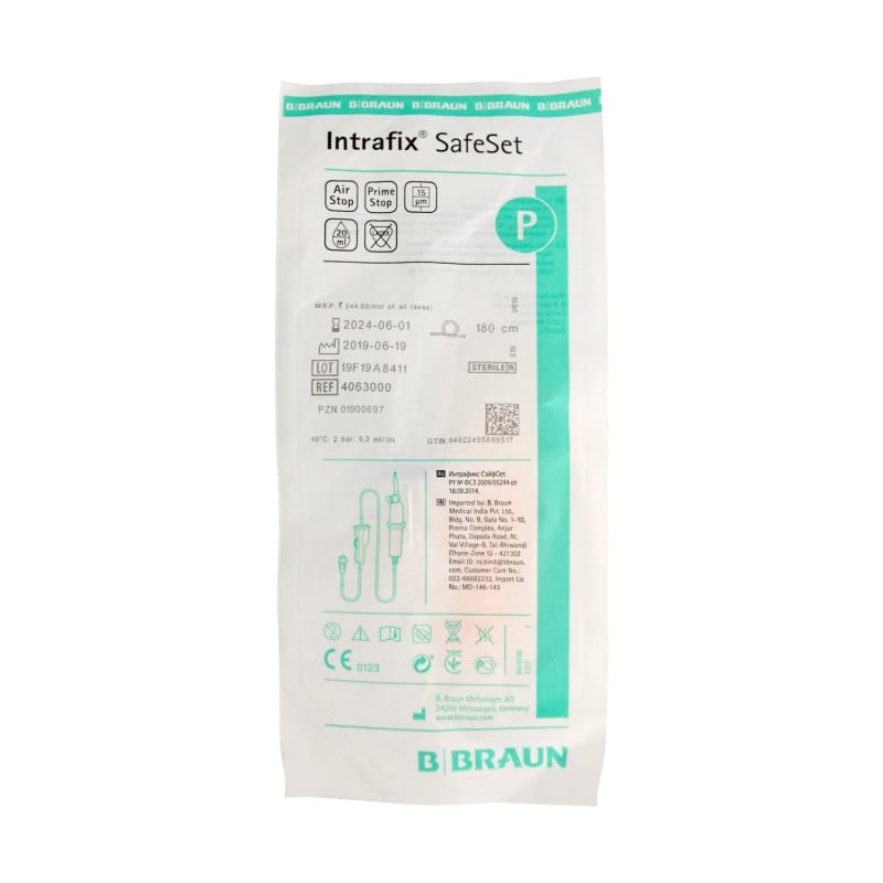 Intrafix SafeSet Infusion Set Medvana UK