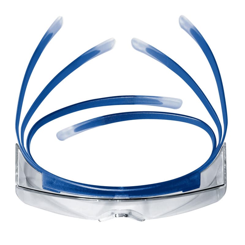 Uvex Super OTG Safety Glasses blue Medvana UK