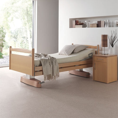 Velino Electric Nursing Bed wenge wood Medvana UK