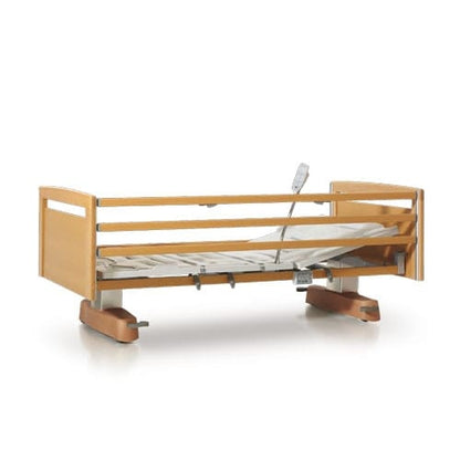 Trix Sideguards for Velino Nursing Beds wenge wood Medvana UK