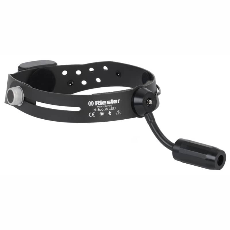 ri-focus® LED Headlamp with NiMH batteries and battery charger Medvana UK