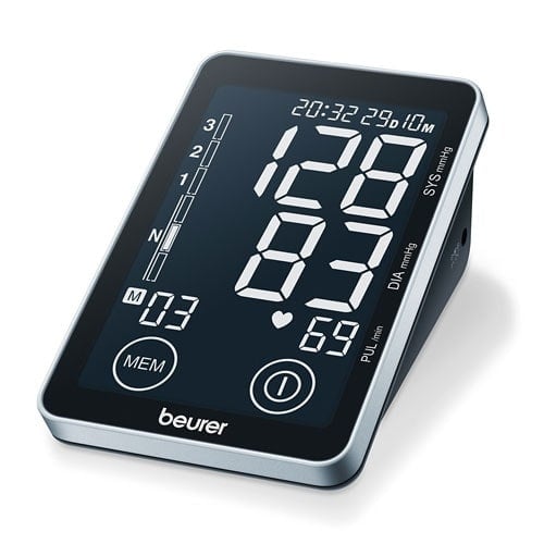Beurer BM 58 Touchscreen Upper Arm Blood Pressure Monitor Medvana UK