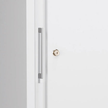 Mauser Sliding Door Cabinet 195 x 120 x 42 cm | light grey Medvana UK