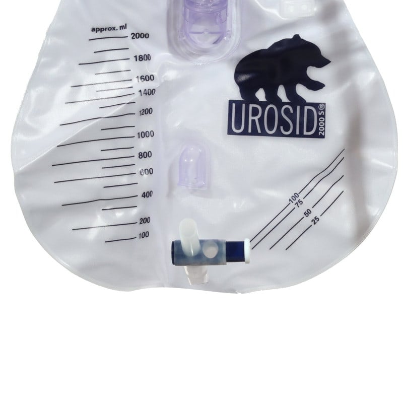 Urosid 2000S Urinary Drainage System with Needle-Free Sampling Medvana UK