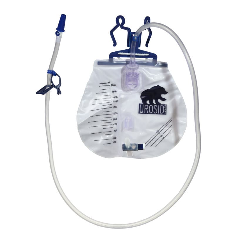 Urosid 2000S Urinary Drainage System with Needle-Free Sampling Medvana UK