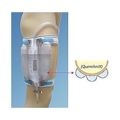 Urosid 3K Leg Bag 500 ml | 50 cm Medvana UK