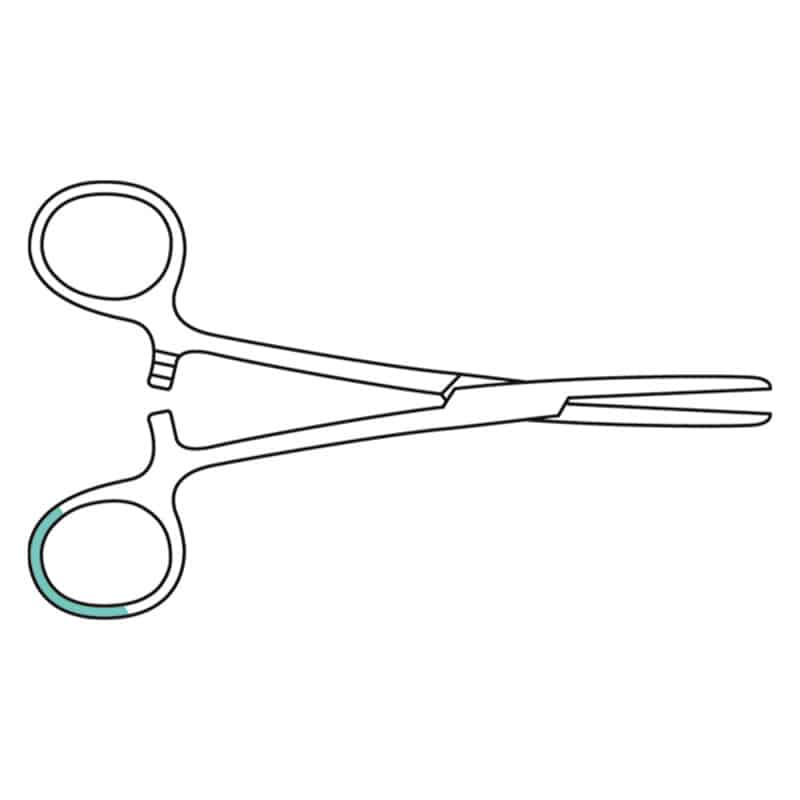 Pean Artery Forceps, Anatomical Straight, 14 cm Medvana UK