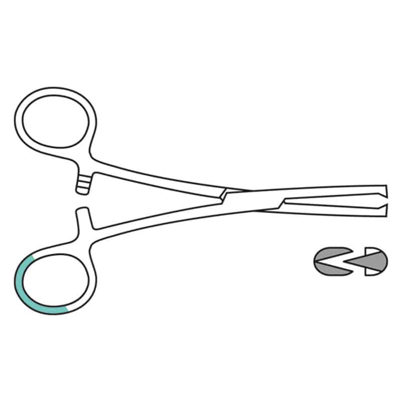 Kocher Artery Forceps, Surgical Straight, 14 cm Medvana UK