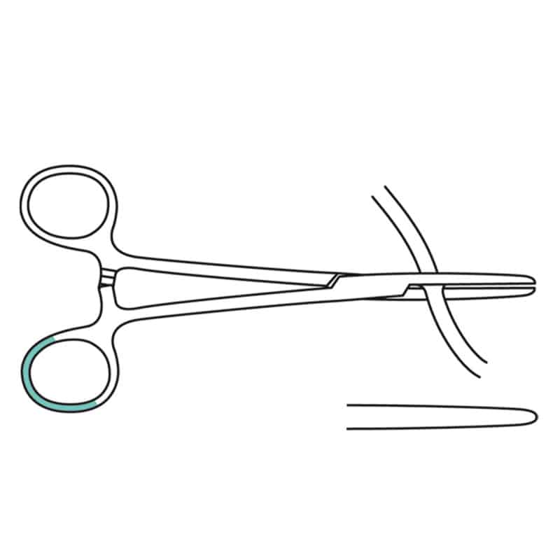 Tube Clamps, Smooth, 16 cm Medvana UK