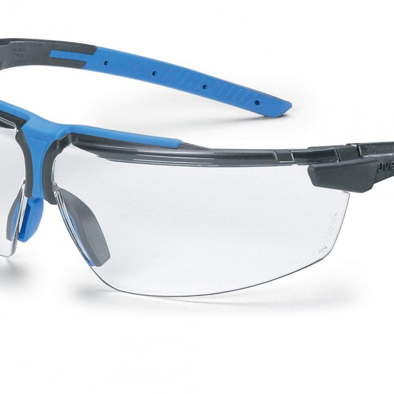 Uvex i-3 Safety Glasses anthracite-blue Medvana UK