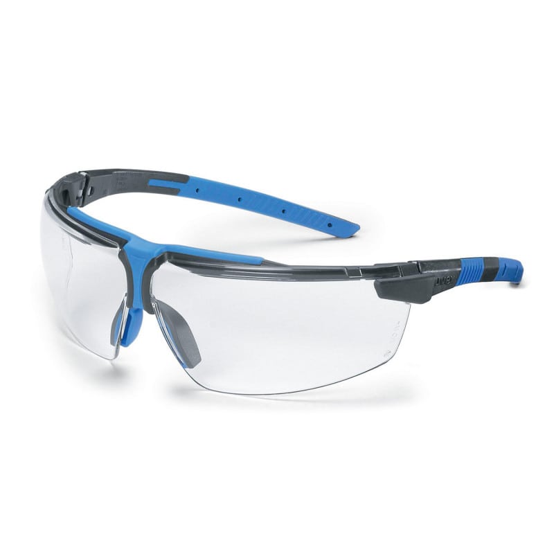 Uvex i-3 Safety Glasses anthracite-blue Medvana UK